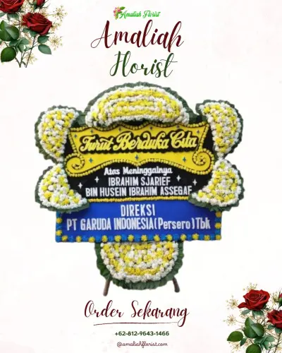 Papan Bunga Duka di Mindaka